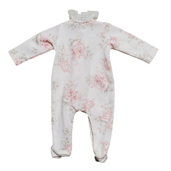 Edgehill Collection Floral Footed Romper Size 3m - Picture 4 of 5